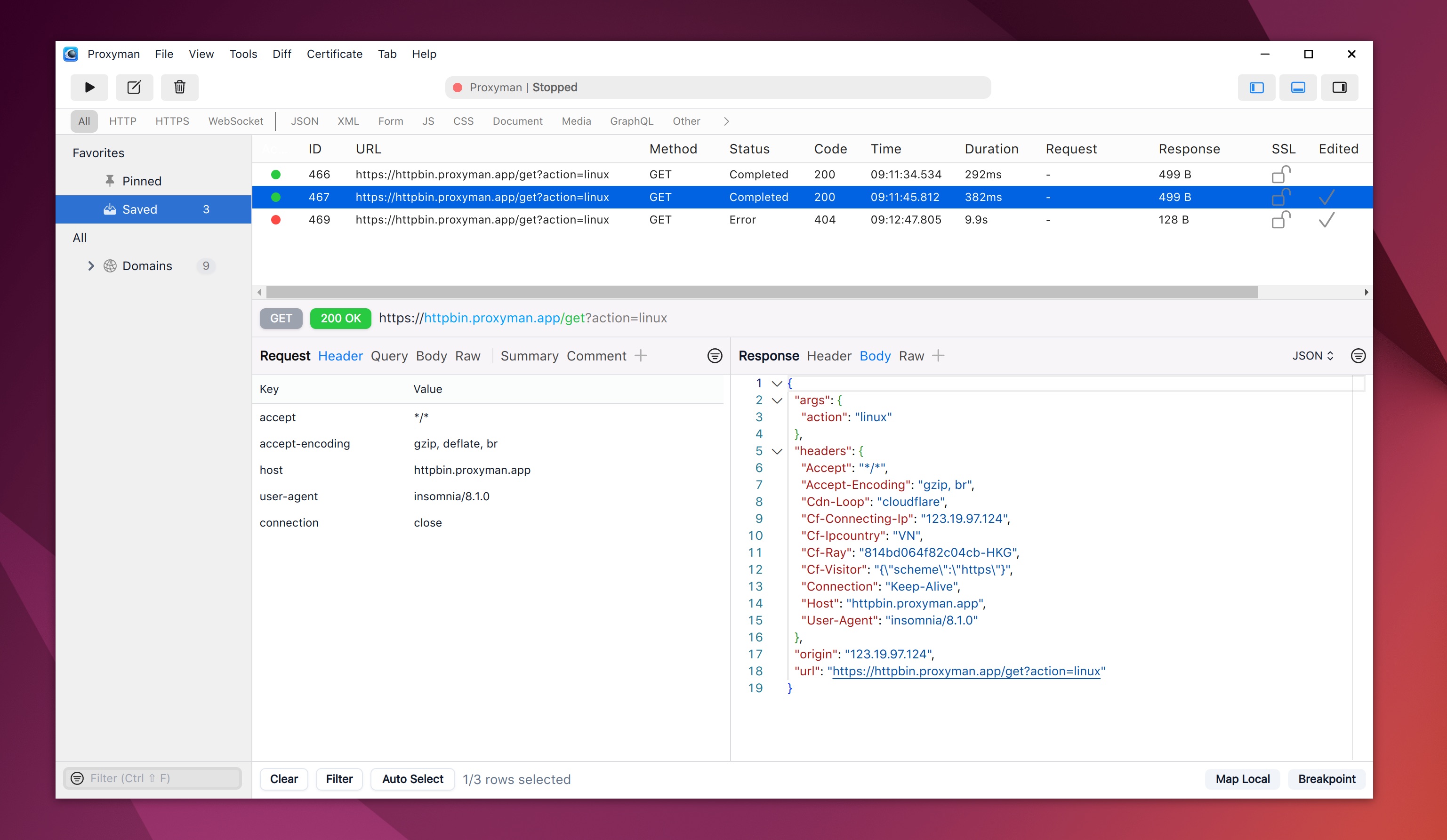 Proxyman for Linux